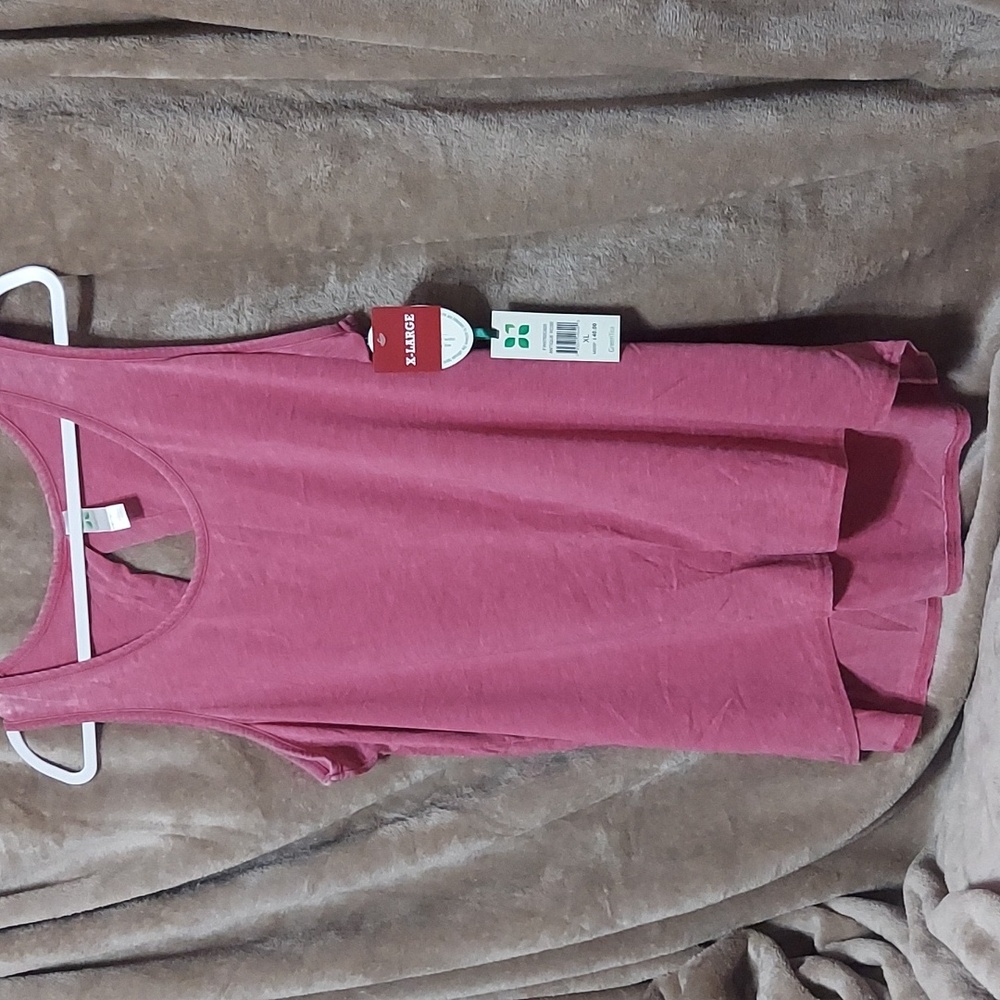 Green Tea Burnout Tank Sz XL